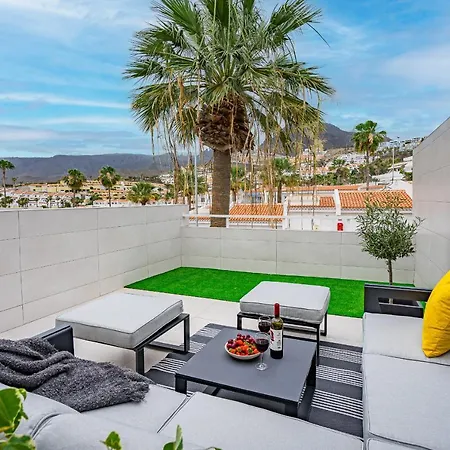 And Terrace With Mountains View